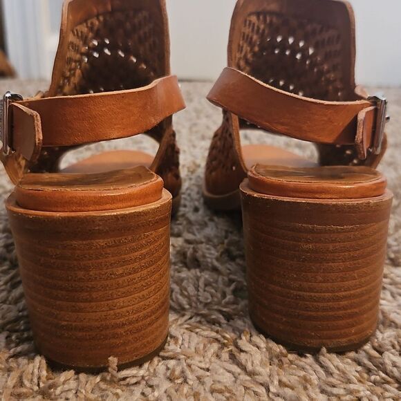 Rag & Bone Wyatt Woven Leather Sandals Size 36.5 - Picture 5 of 8